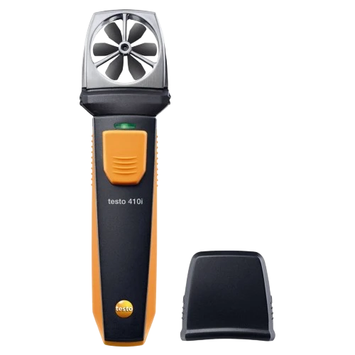 Anemômetro digital testo 410i para medição de vazão de ar