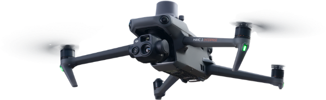 Drone DJI Mavic 3 Enterprise Thermal para inspeção de fachadas