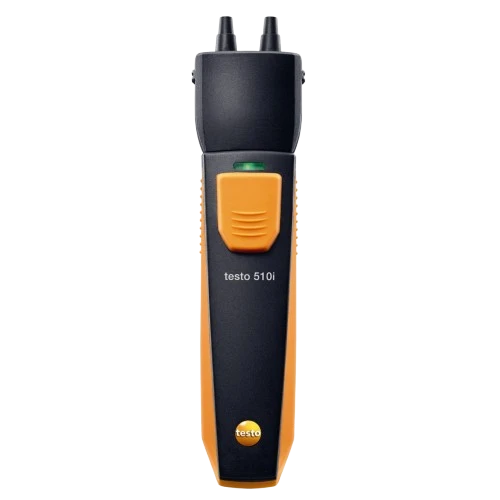 Medidor de pressão diferencial testo 510i para sistemas prediais