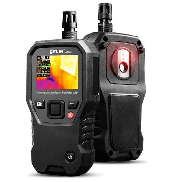 Medidor de umidade FLIR MR176 com imagem térmica integrada