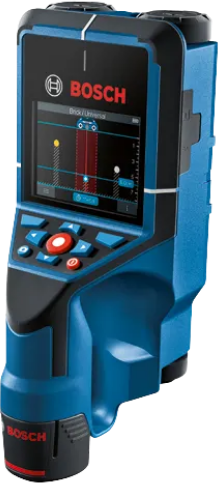 Detector Bosch D-Tect para localizar estruturas ocultas