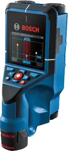 Detector Bosch D-Tect para localizar estruturas ocultas