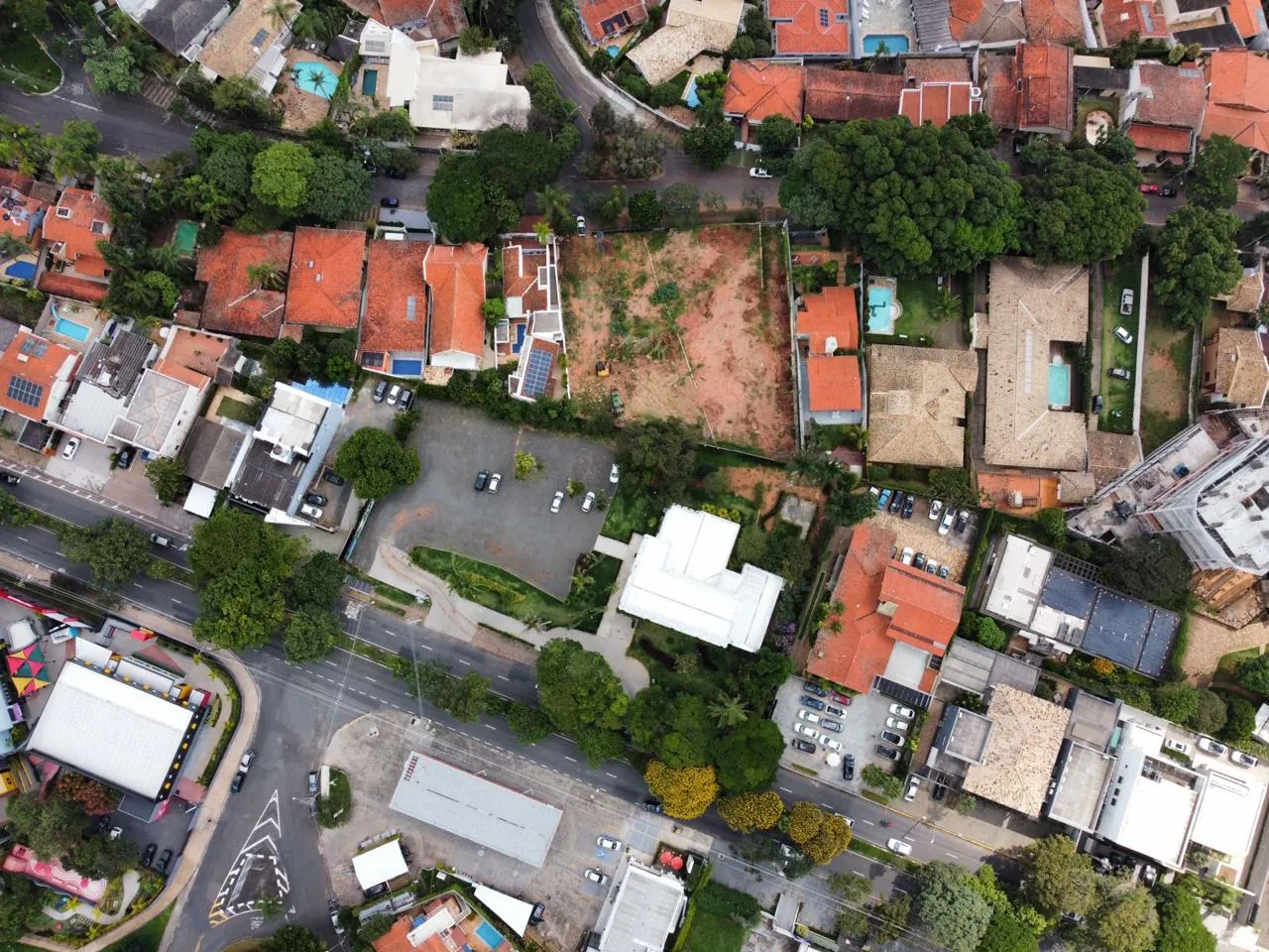 Registro aéreo da vizinhança para laudo cautelar